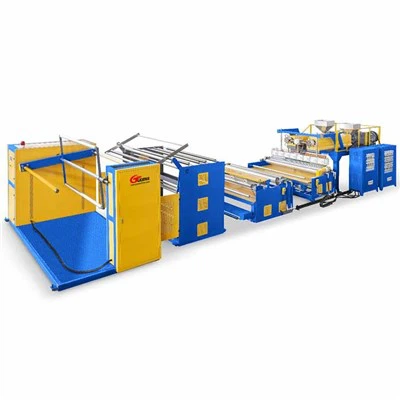 Masina de fabricare a foliei cu bule de aer din plastic